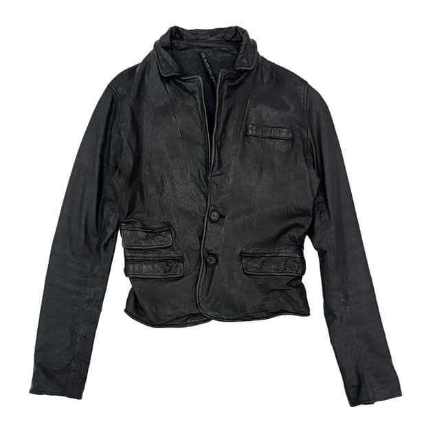 The H.Studio Leather Jacket/ S