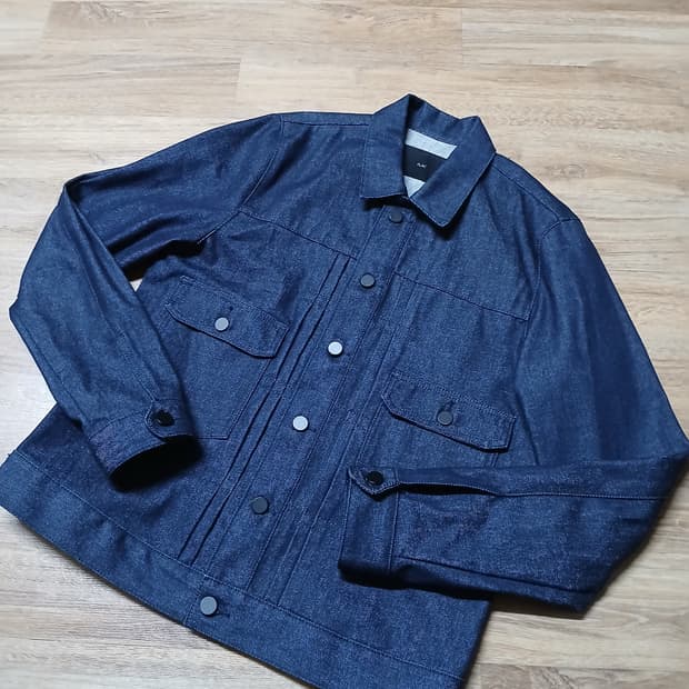 PLAC 플랙 데님 자켓 청자켓
