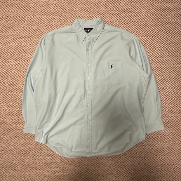 POLO RALPH LAUREN big shirt mint
