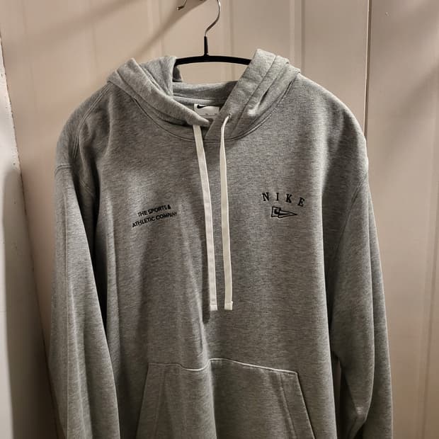 [XL]나이키 회색 후드티