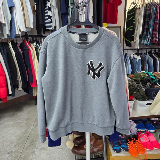 MLB 뉴욕 양키스 회색 맨투맨 (1307)
