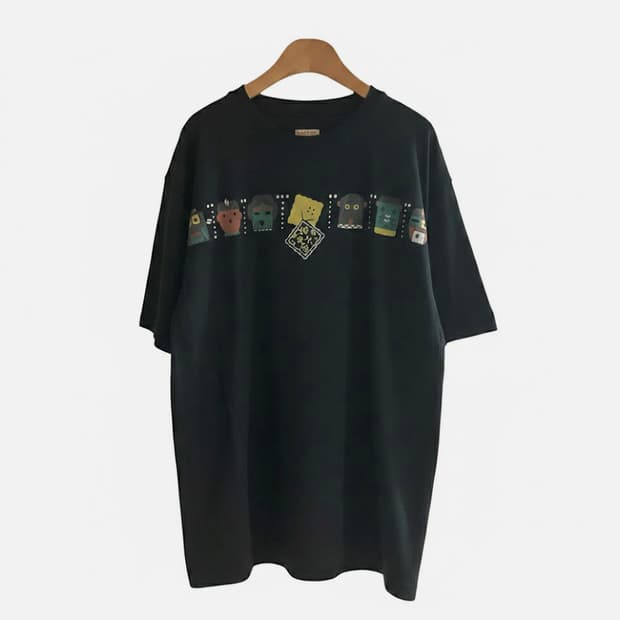 캐피탈 20 저지 크루 티셔츠 패키쉬 앤 카치나 L