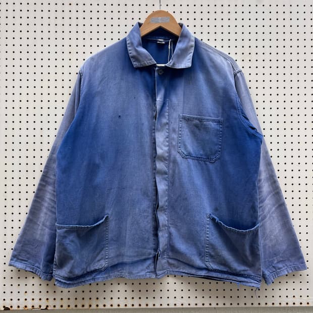 HARD FADED VINTAGE WASHING 빈티지프렌치워크자켓