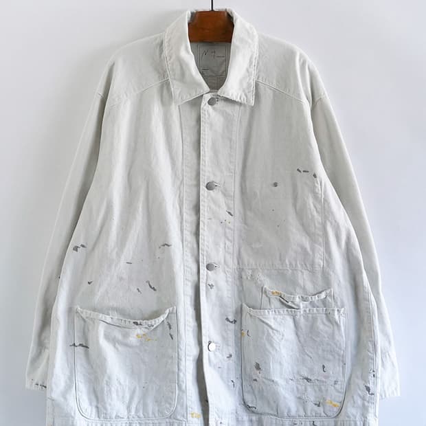 안셀름 페인트 커버올 화이트 2사이즈