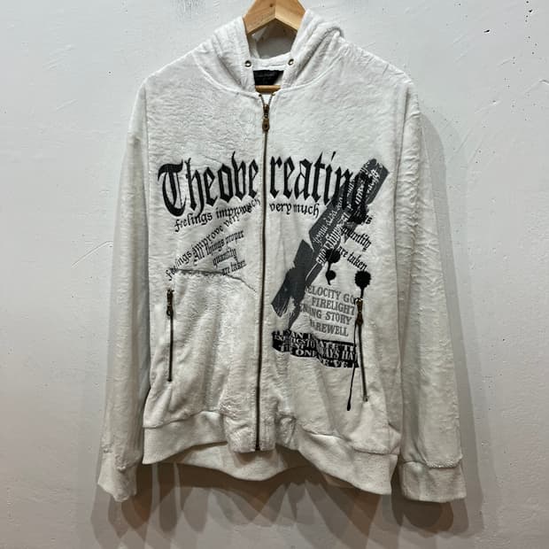 beaumere JPN 락펑크 플리스 후드집업 