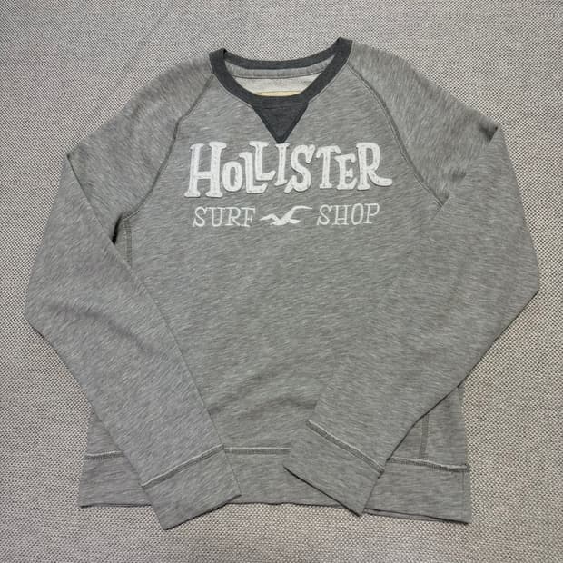 홀리스터 로고 맨투맨