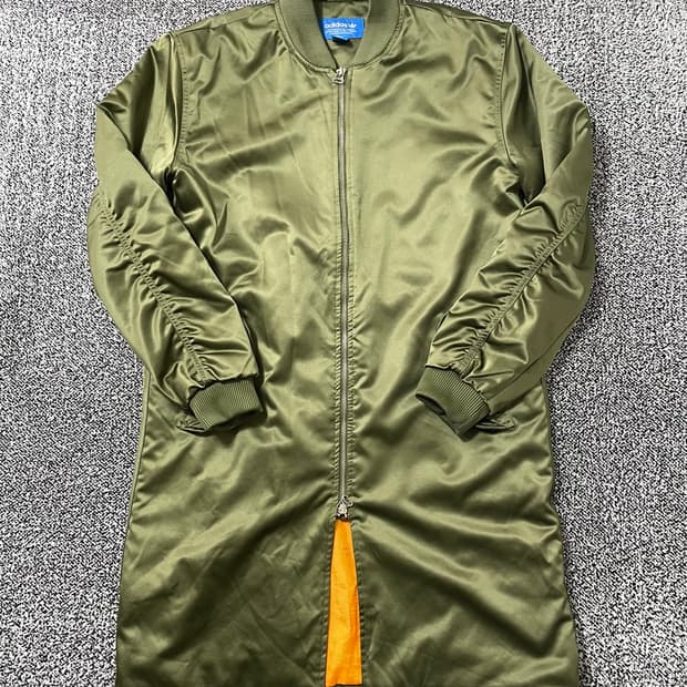 빈티지9. 아디다스 슈퍼스타 헤르조 봄버 롱 야상 자켓 