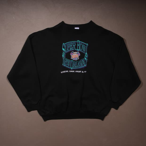90's LOGO7 USA 스웻셔츠