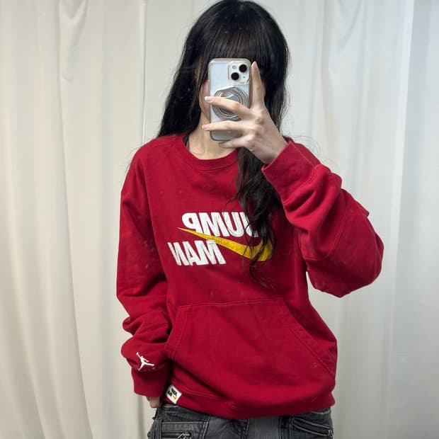Nike Jordan Red Sweatshirt