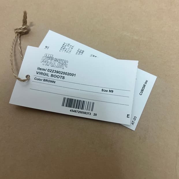 비즈빔 23aw ict 버질부츠 M9