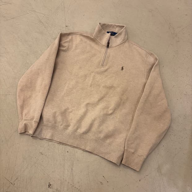 폴로 랄프로렌 포니 쿼터 집업 맨투맨