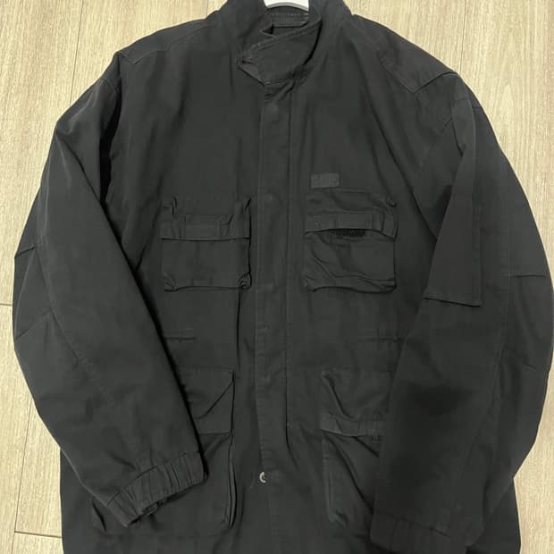 폴리테루 노매뉴얼 필드파카 블랙 4사이즈