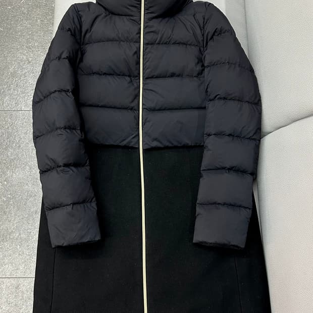 에르노 패딩 울 코트(44/루즈55~66가능)