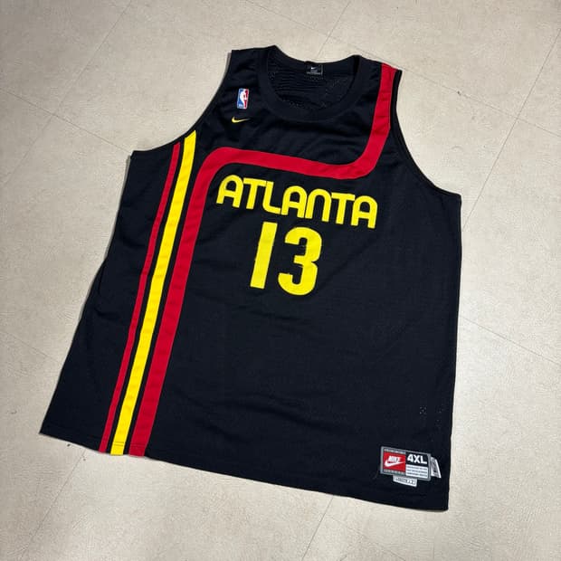 나이키 NBA 애틀란타 No13 로빈슨 농구져지