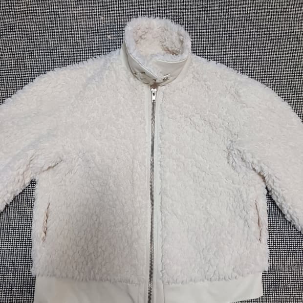 양털 집업 자켓(여성 루즈핏 L 사이즈)