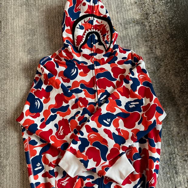 베이프 한국 한정 샤크후드