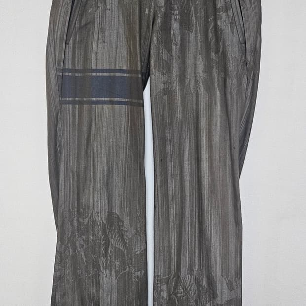 Issey Miyake 패턴 오버사이즈 팬츠
