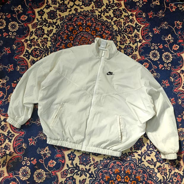 나이키 NSW 에센셜 윈드러너 우븐 자켓 화이트