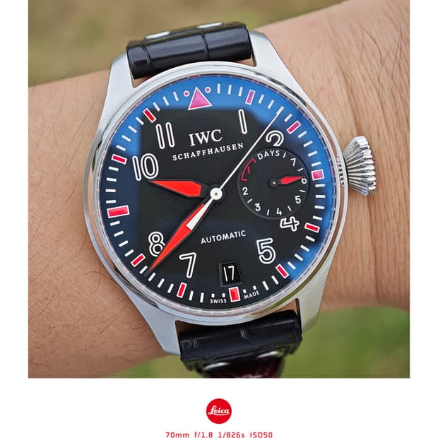 IWC 빅파일럿 무하마드 알리 70주년 한정판 스틸 오토 46mm 풀세트