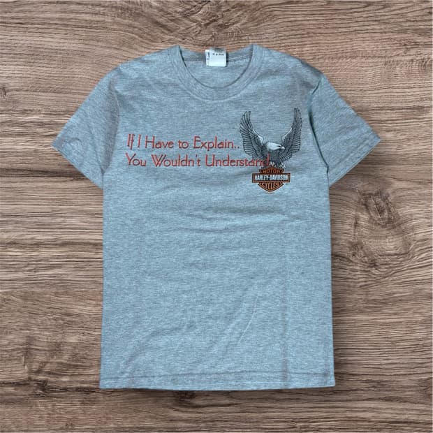 00s Harley Davidson Eagle T-shirt