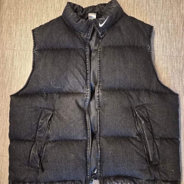 슈프림 나이키 데님 퍼퍼 베스트