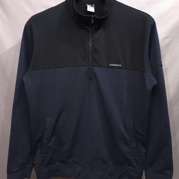 레드페이스 등산 멜란 웜 포켓 기모 반집업티 105