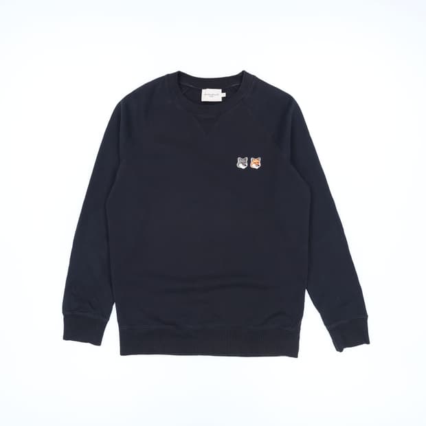 XL 메종키츠네 더블폭스 맨투맨 티셔츠 N7529