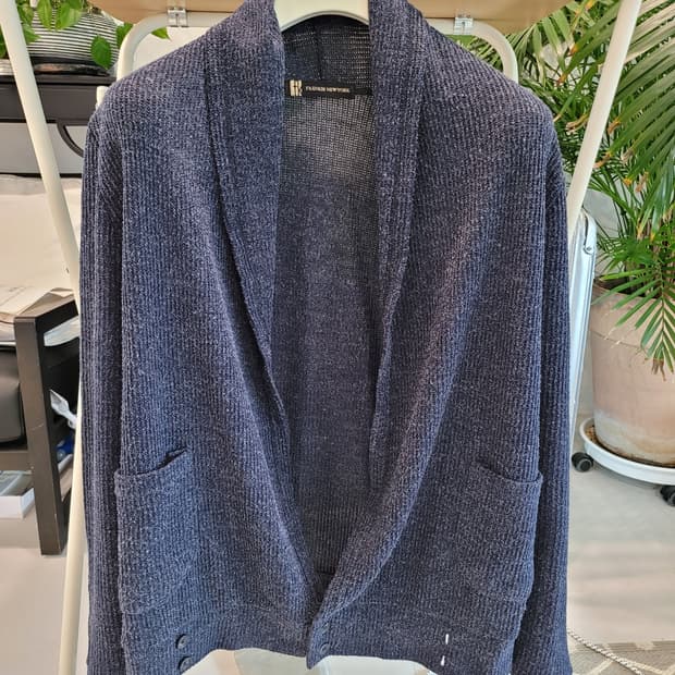 프랭키뉴욕(FRANKIE NEW YORK) 숄카라 니트 가디건