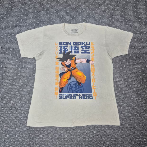 [L] 드래곤볼 오피셜 티셔츠 -212