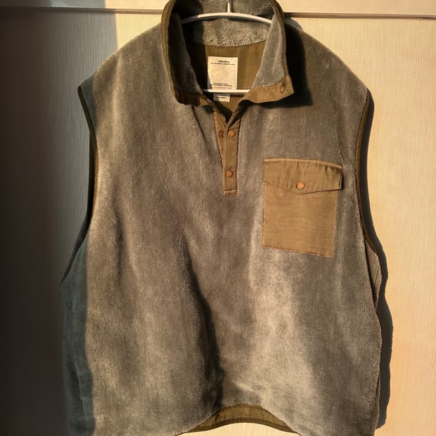 visvim 비즈빔 BARLOW P.O. VEST 4사이즈