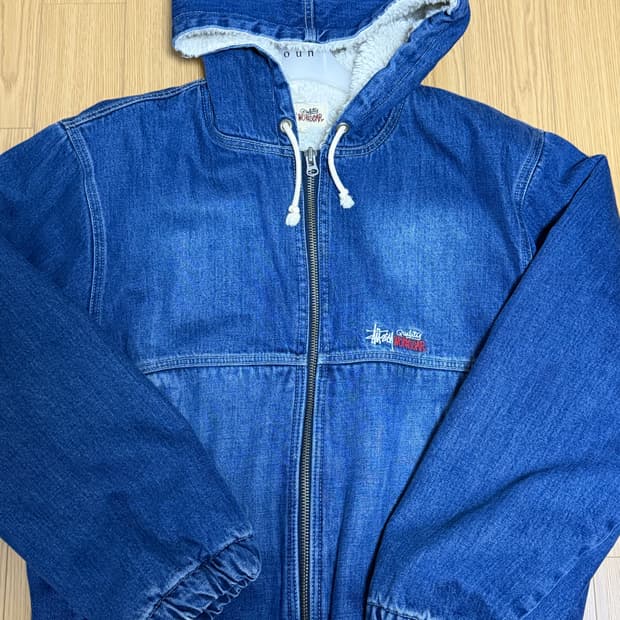 스투시 Stussy 쉐르파 데님 자켓