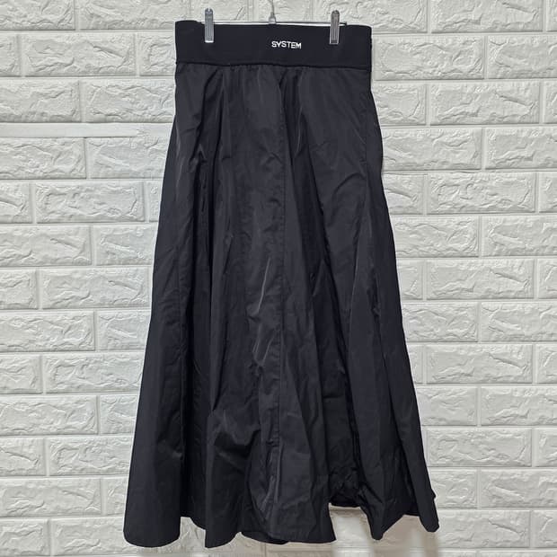 택포) 24s 한섬 시스템 검정색 롱 스커트
