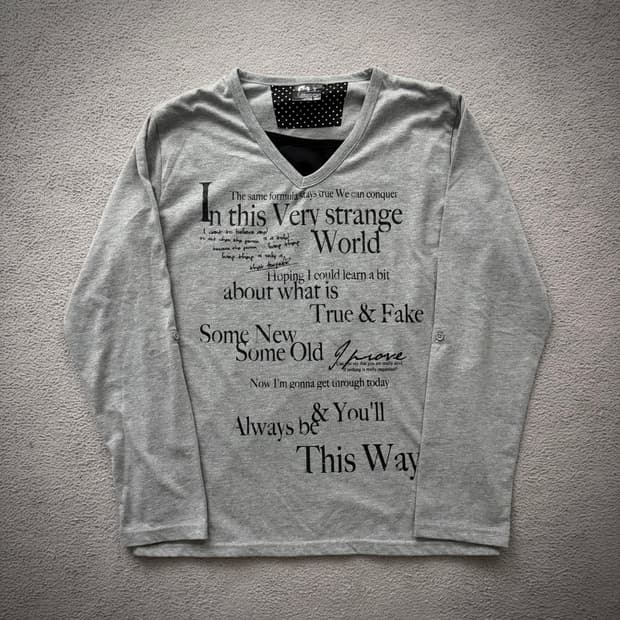 Clash ahead long sleeve