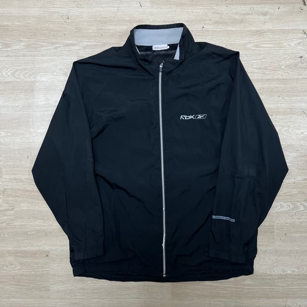 리복 2005 파주 통일 마라톤 바람막이 자켓 [블랙] L/100
