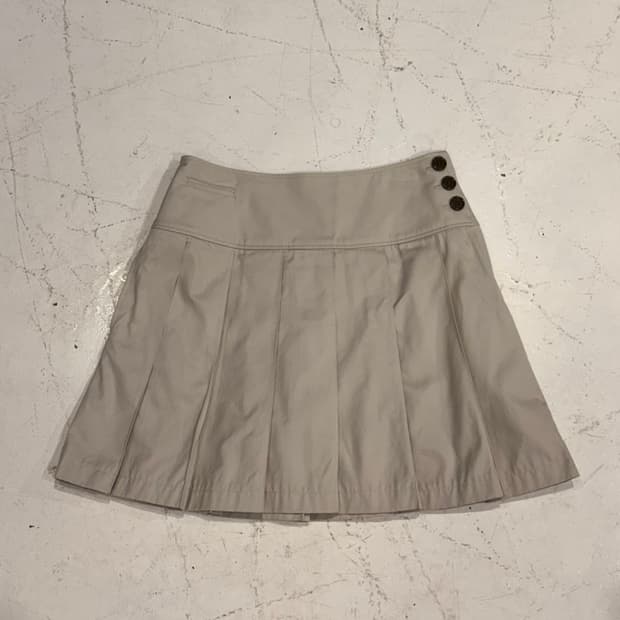 Burberry 베이지 테니스 스커트