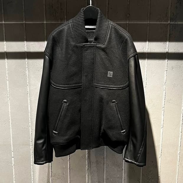 송지오 펠트 바시티 자켓