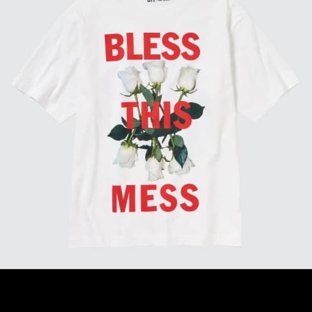 유니클로 Bless 반팔 L