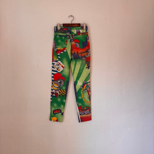 90s 아카이브 24 베르사체 정품 데님 청바지 VJC 빈티지