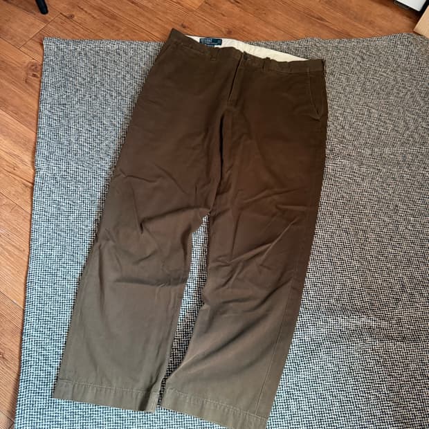 폴로 랄프로렌 브라운 치노 팬츠 36/34