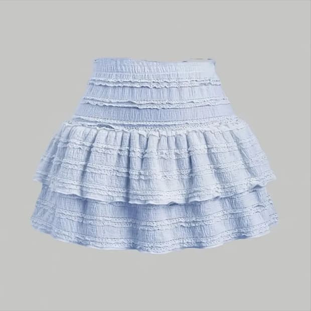 러블리 티어드 스커트 
