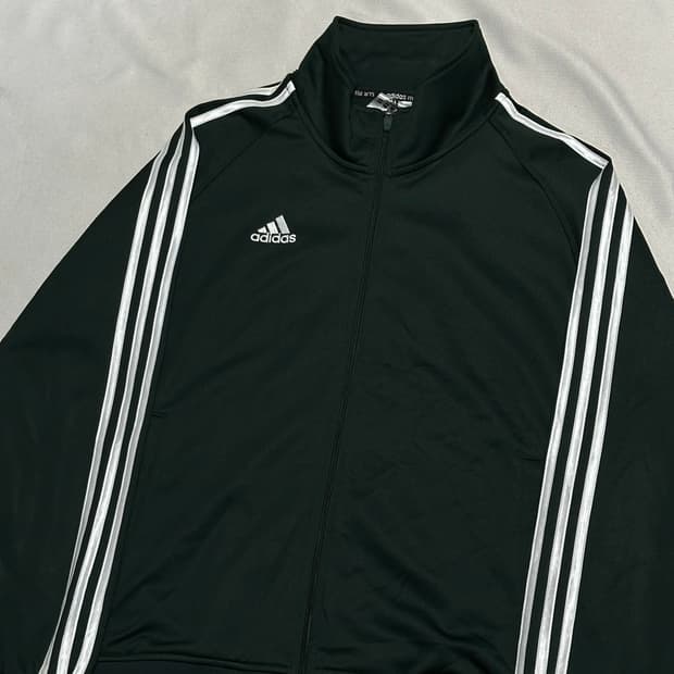 2XL 아디다스 그린 트랙탑