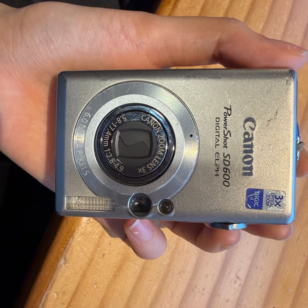 캐논 powershot sd600디지털카메라