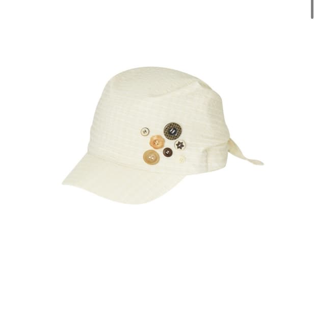 Sio Seoul button scarf cap (oatmil)