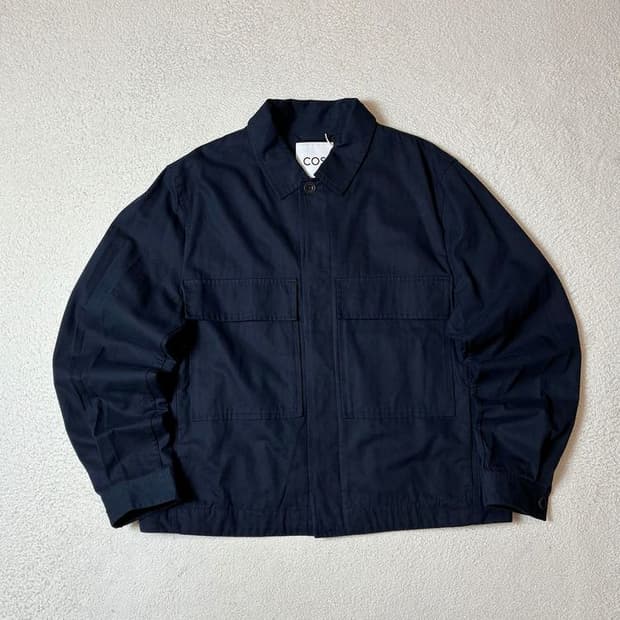 COS 유틸리티 코튼 트윌 오버 셔츠 자켓 PN7520