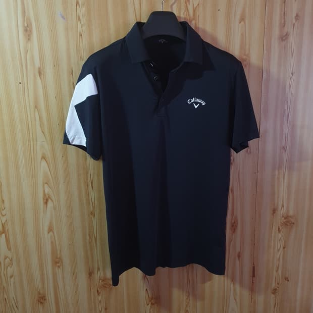캘러웨이 기능성 반팔 카라티 100