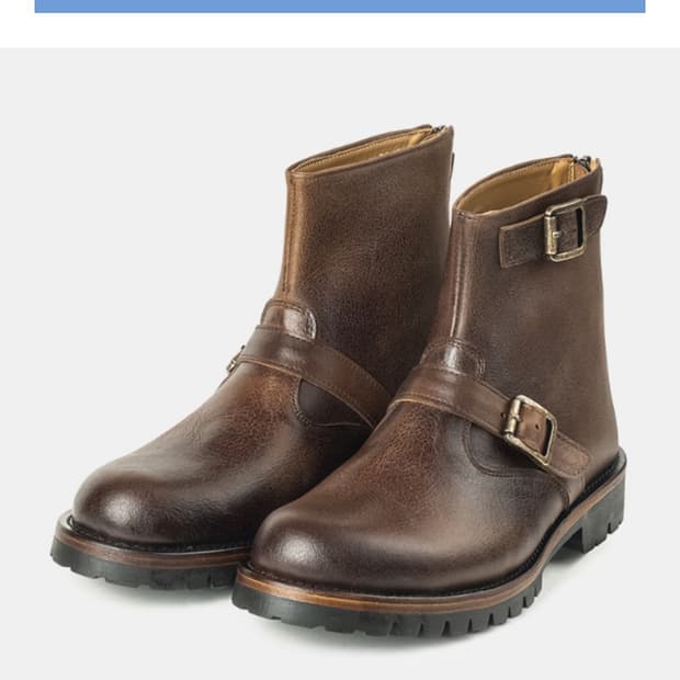 컬러콜라 엔지니어부츠 브라운 285