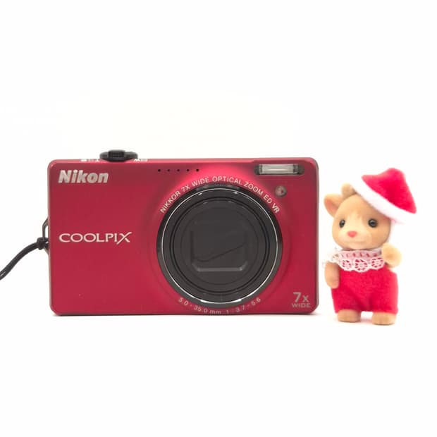 🍎니콘 쿨픽스 S6000 레드 ❣️손떨림 방지 감성디카 ✨