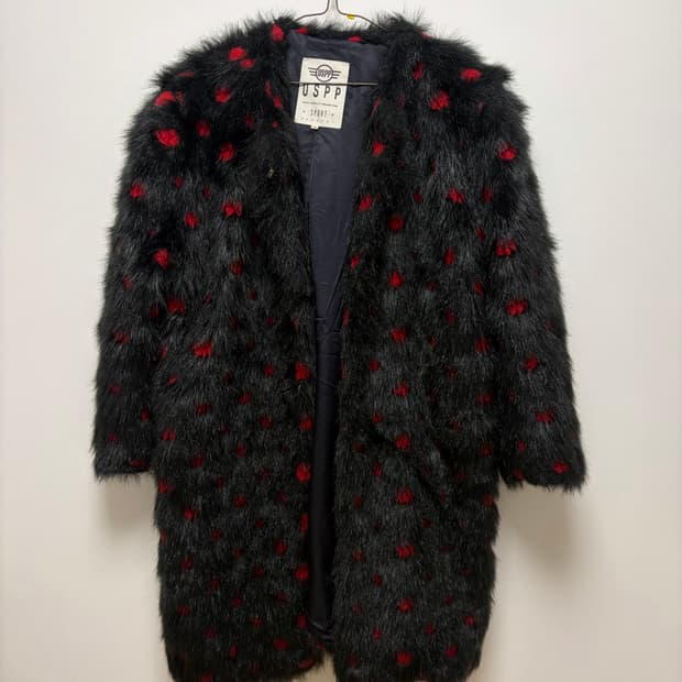 빈티지 에코퍼 코트