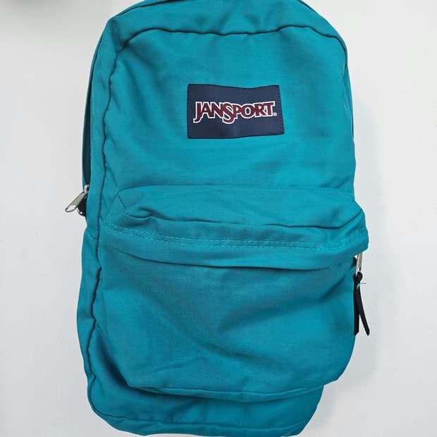 잔스포츠 청록 백팩