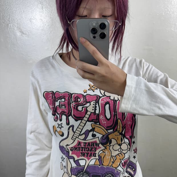 jpn 키치 락스타 딱붙롱슬리브